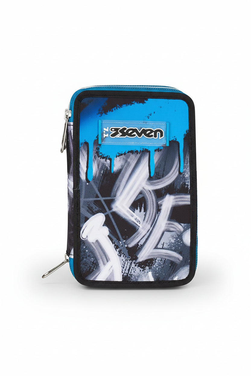 Astuccio 3 Zip - Quick Graffiti Boy - Seven