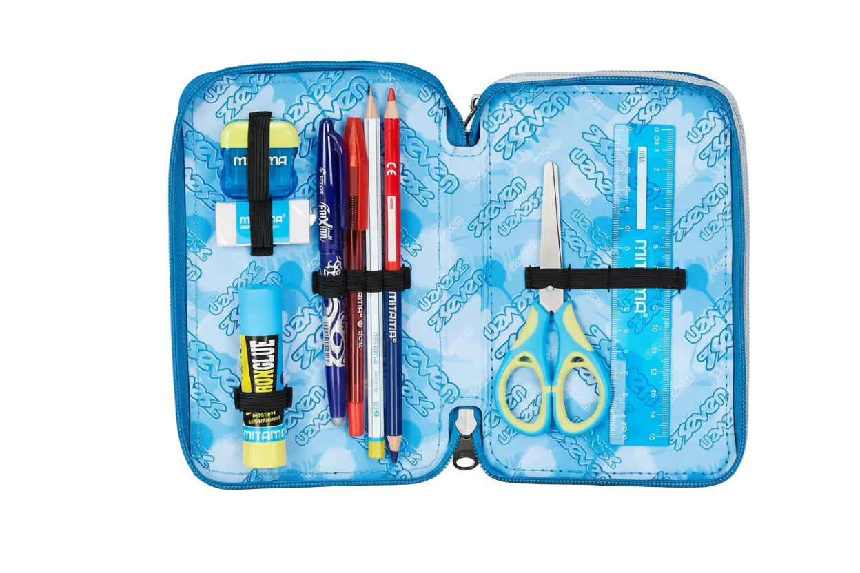 Astuccio 3 Zip - Quick Graffiti Boy - Seven