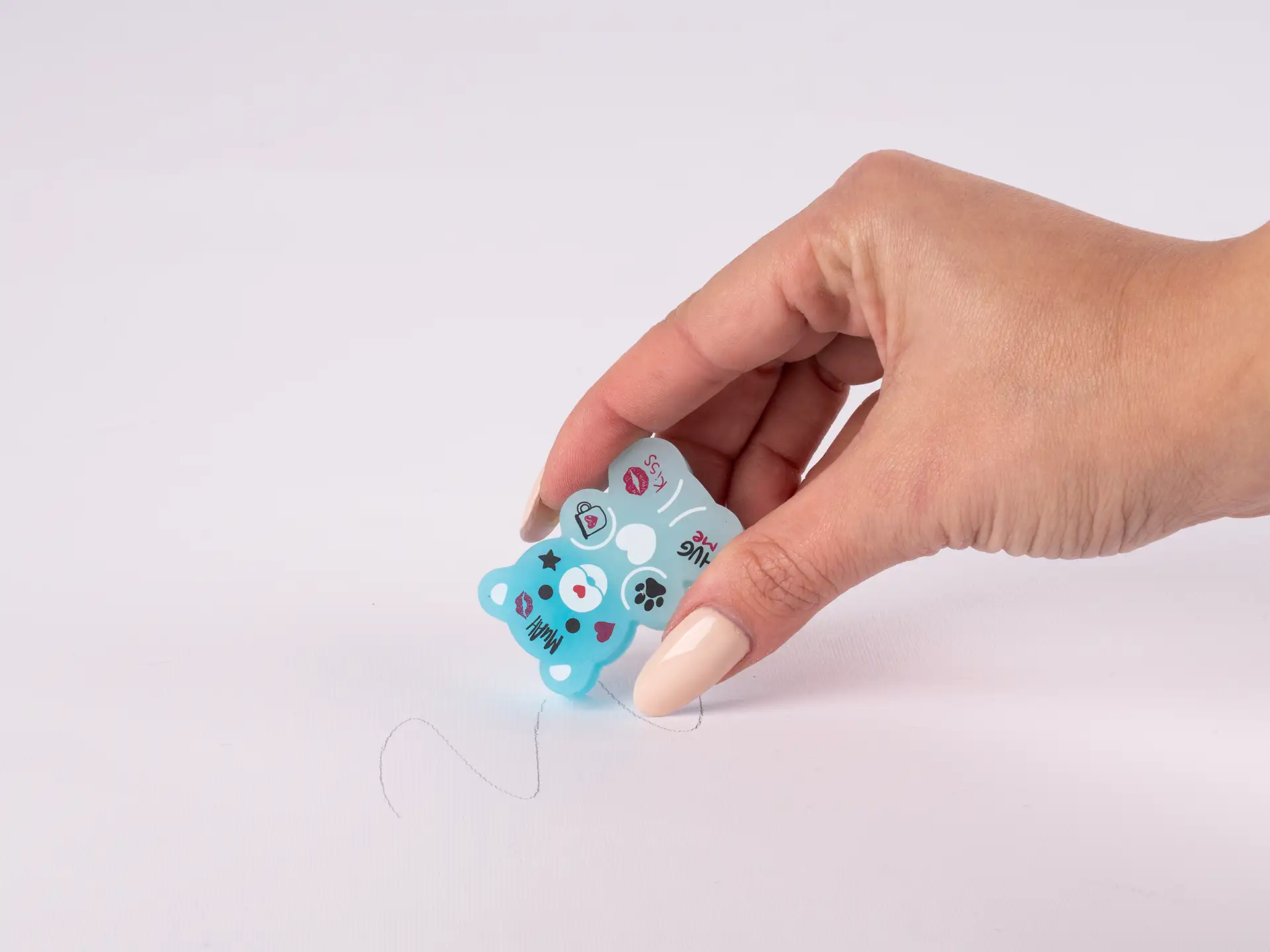 Set 3 gomme da cancellare Coccolotti Love&Tell - Colourbook