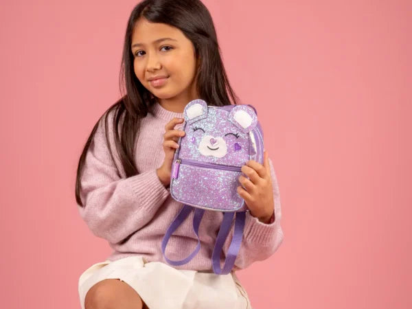 Mini zaino – Shiny Bags - Orsetto - Colourbook