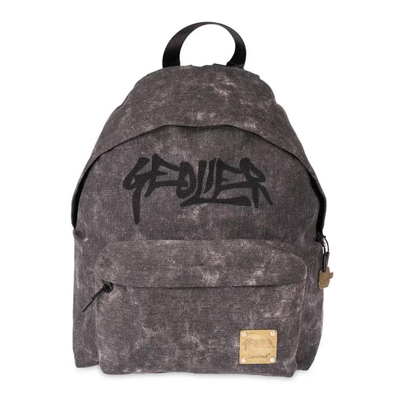 Zaino Americano Geolier Black Denim - Colourbook