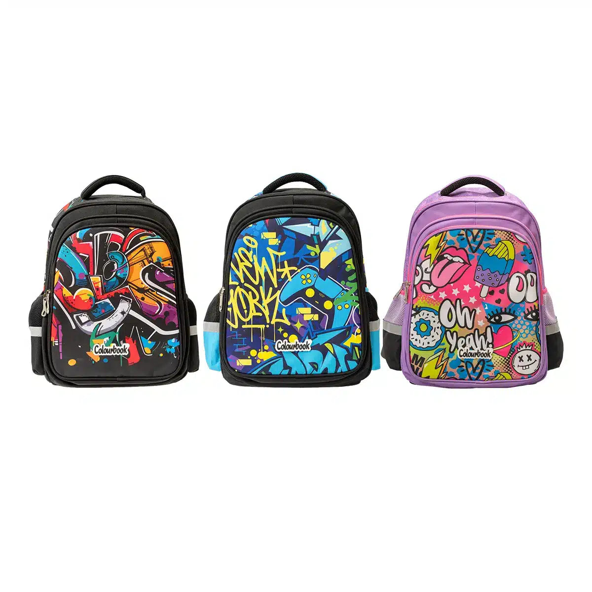 Zaino scuola Urban Wave - Colourbook