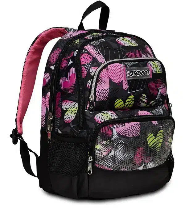 Zaino scuola Seven Advanced Pockets Kiddie Crush