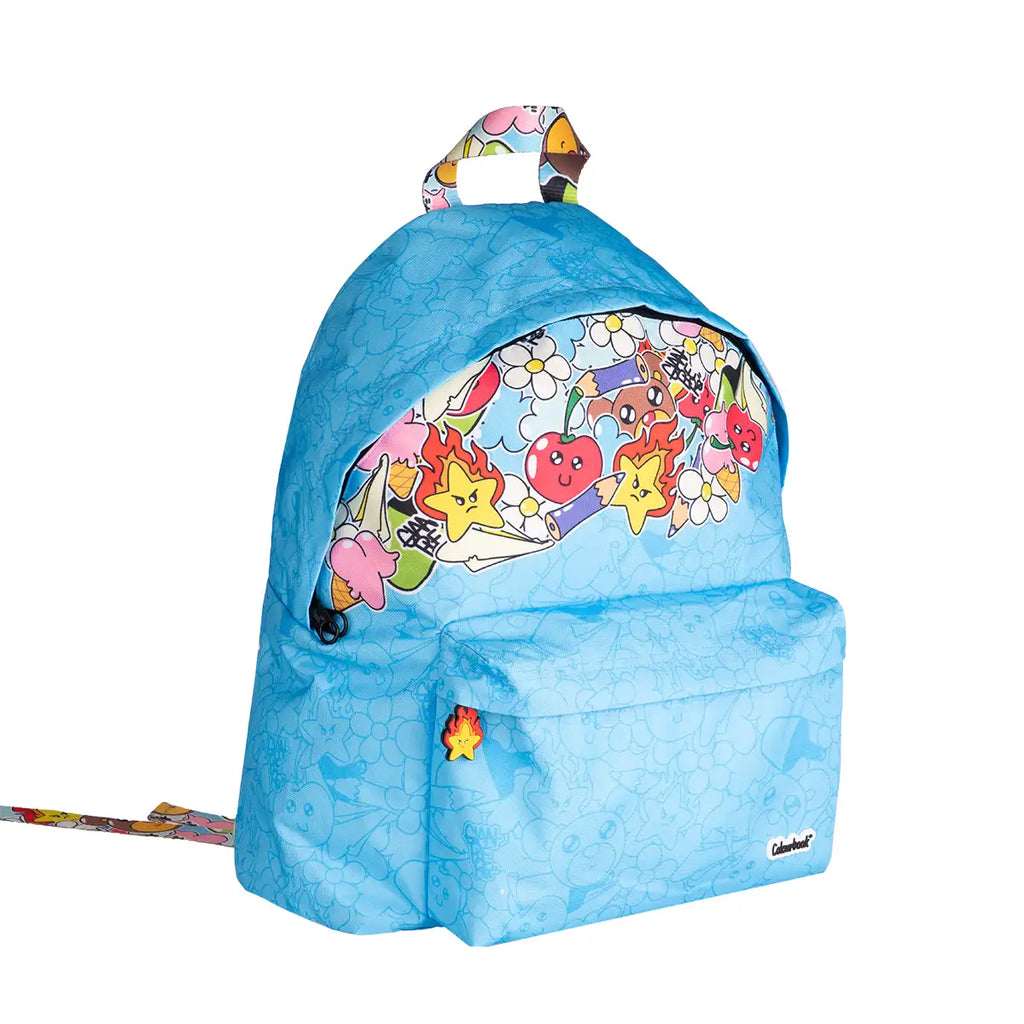 Zaino tempo libero Gianpiero x Colourbook – Portachiavi incluso