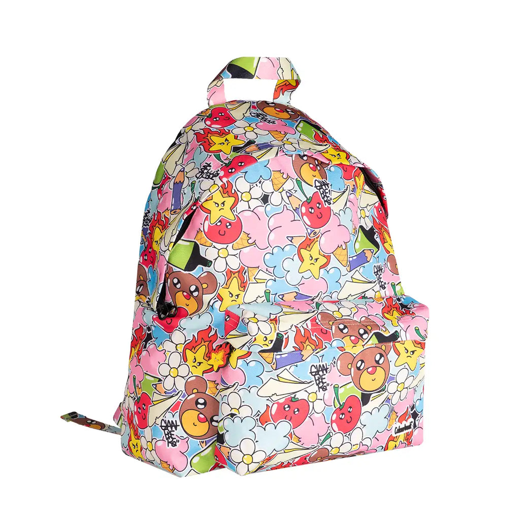 Zaino tempo libero Gianpiero x Colourbook – Portachiavi incluso