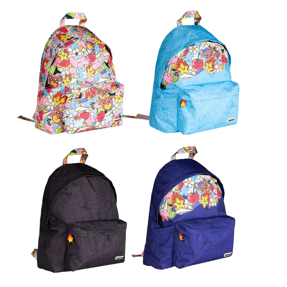 Zaino tempo libero Gianpiero x Colourbook – Portachiavi incluso